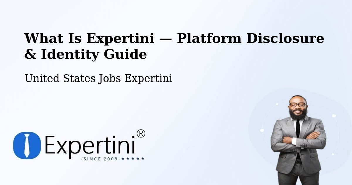 What Is Expertini — Platform Disclosure & Identity Guide – Sutton
